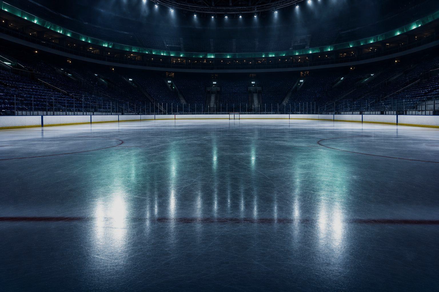 Hockey editorial scene
